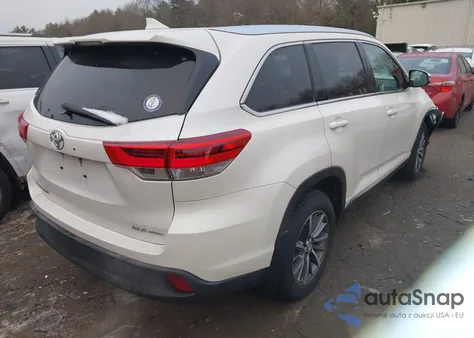 2019 Toyota Highlander Xle from USA, damaged, VIN 5TDJZRFH2KS726986